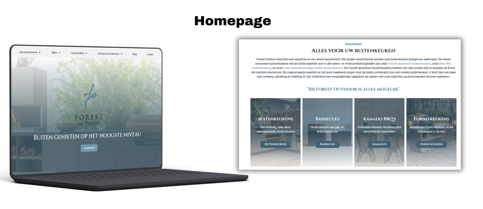 Homepage Forest Outdoor